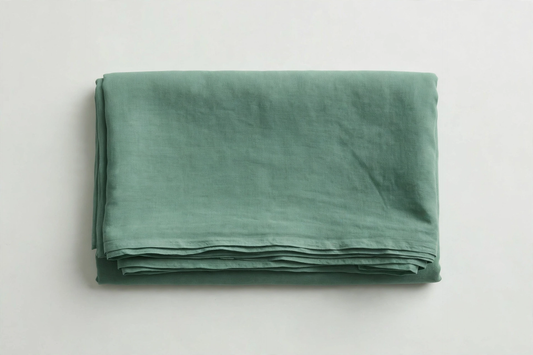 Sea Green Plain Dupatta — Noor Libaas